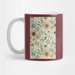 Autumn Vintage Illustration Mug